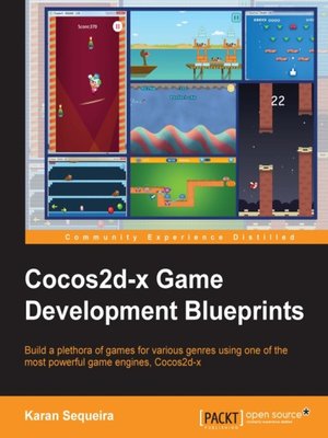 cover image of Cocos2d-x Game Development Blueprints